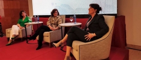 Carmen Calvo: "El feminismo es el cincuenta por ciento del socialismo que hay que hacer en el siglo XXI"