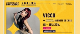 18 de julio a las 22:00h: Concierto solidario de Vicco y Gabinete de Crisis en el Campo de Fútbol de Montiel (Ciudad Real)