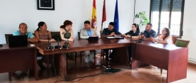 El subdelegado del Gobierno copreside en Fernán Caballero la Junta Local de Seguridad