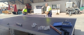 Bolaños de Calatrava incorpora un nuevo escenario modular más seguro, versátil y eficiente gracias al apoyo de la Diputación de Ciudad Real