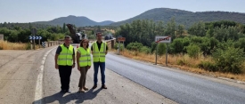 Concluyen las obras de rehabilitación de la travesía de la N-430 a su paso por Luciana