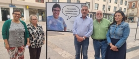 La Plaza Constitución acoge una exposición que pretende derribar estereotipos sobre la discapacidad