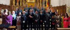 Bolaños de Calatrava rinde homenaje a la Guardia Civil en el Día de su Patrona, la Virgen del Pilar