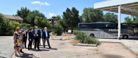 El Gobierno de Castilla-La Mancha firma el contrato de las obras de la remodelación de la estación de autobuses de Manzanares