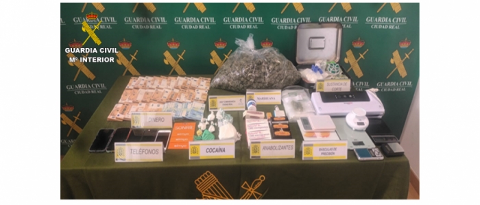 La Guardia Civil desarticula una organización criminal dedicada al tráfico de drogas