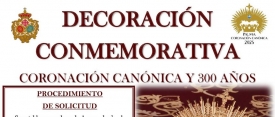 Adquisición de los elementos decorativos conmemorativos de la Coronación Canónica y 300 años de la imagen de María Stma. de la Palma Coronada, Reina de los Mártires.