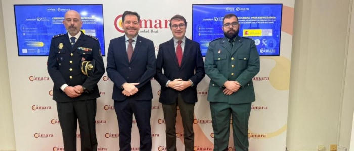 50 empresas se dan cita en la Cámara de Comercio para abordar la ciberseguridad gracias a las Fuerzas y Cuerpos de Seguridad del Estado