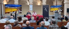 Emilio Velado ofrece una conferencia sobre la rehabilitación de la Plaza de Toros de Ciudad Real
