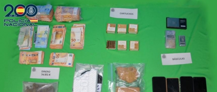 La Policía Nacional desmantela un entramado criminal especializado en el tráfico de heroína y cocaína en la provincia de Ciudad Real