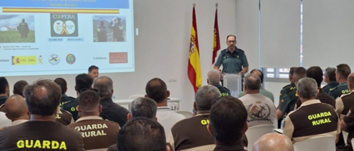 Un año más desde la Comandancia de la Guardia Civil de Ciudad Real se imparten jornadas de formación a Guardas Rurales de la provincia